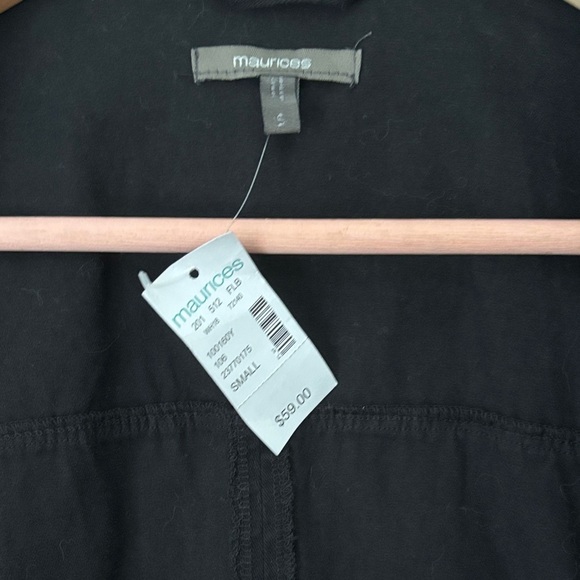 Maurices Black Utility Jacket - Picture 2 of 6